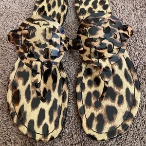 Tory Burch Miller Leopard Sandal